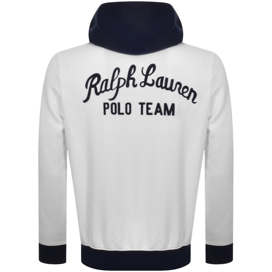 Alternative Image for ProductRalph Lauren Polo Full Zip Hoodie White2